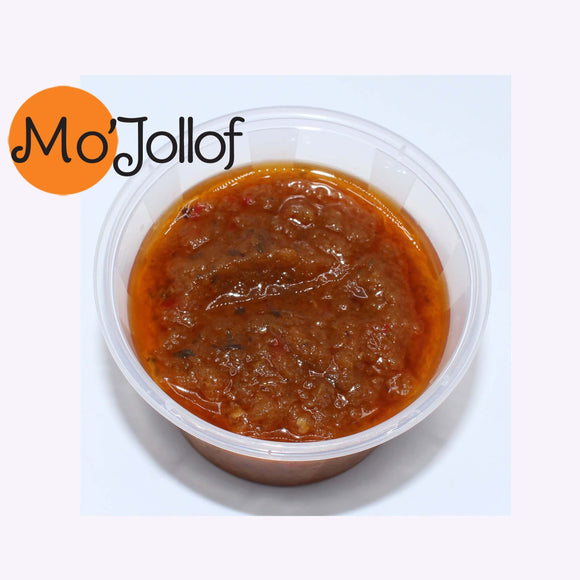 MoJollof Hot Sauce, very spicy