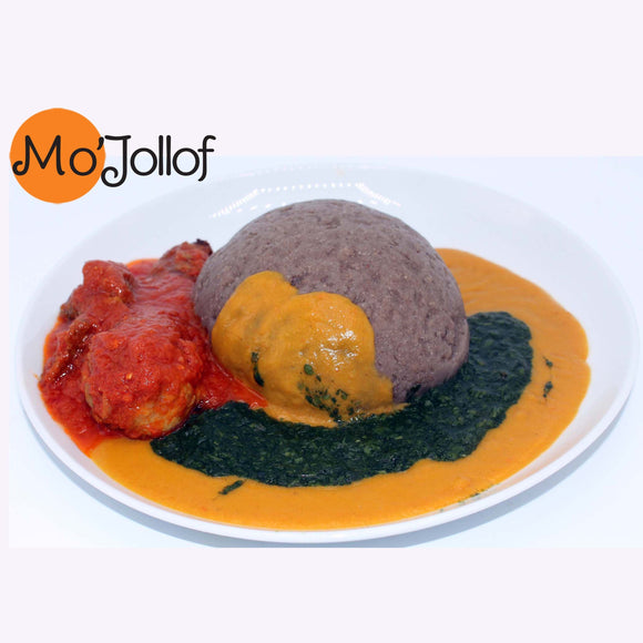 MoJollof Mofoods Amala Gbegiri Ewedu Meal Deal