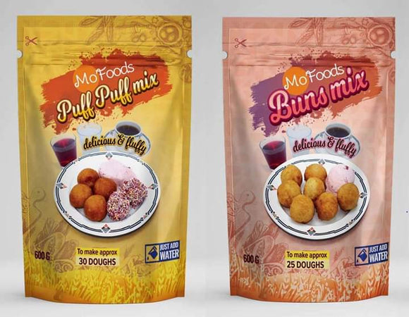 Mofoods Puff Puff Mix & Buns Mix